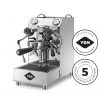Siebträger Espressomaschine VBM Domobar Junior HX Schrägansicht