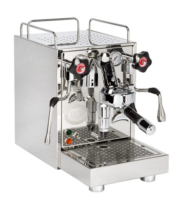 Espressomaschine ECM Mechanika V Slim Seite Zweikreiser ohne PID